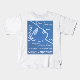 Jean Cocteau Exhibition Poster Kids T-Shirt